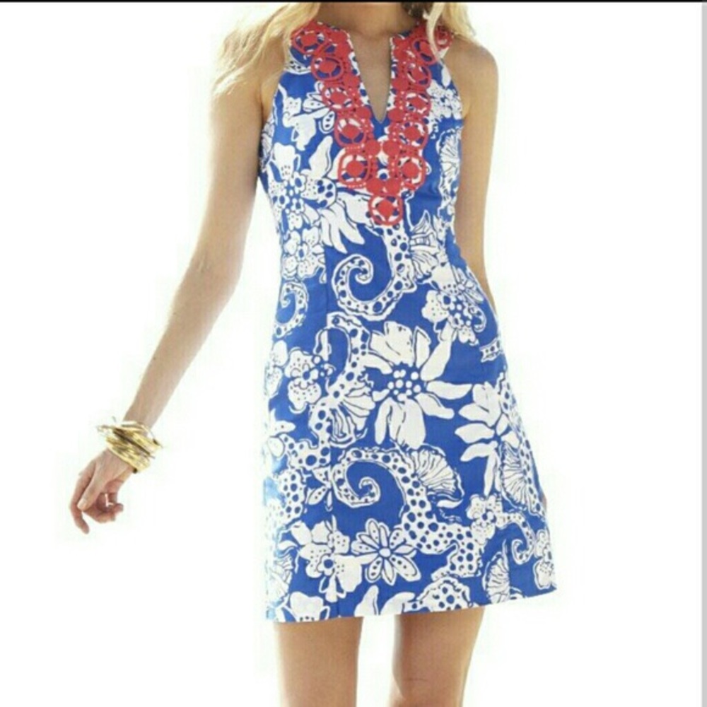 Lilly Pulitzer Augusta Shift Quahog Chowdah 00